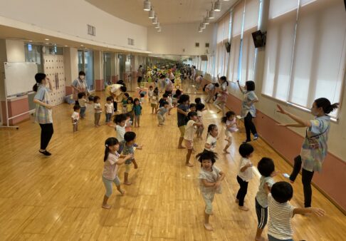 運動会の練習