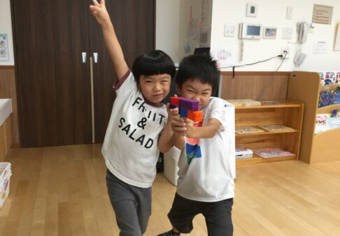 【5歳児】にじ組　９月　～前半～