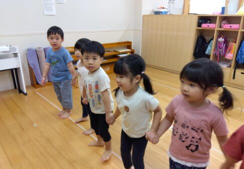 ３歳クラス　運動会に向けて