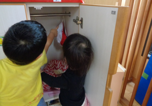 1歳児10月13日の様子