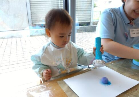 子育て支援イベント〜作品展について〜