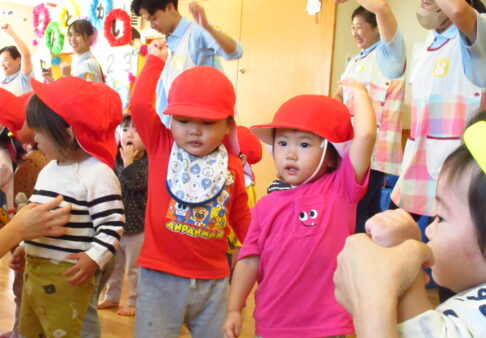 0~2歳児 運動会