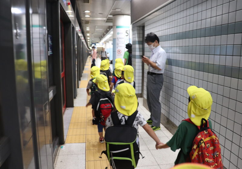 南北線に乗って行きます🚃