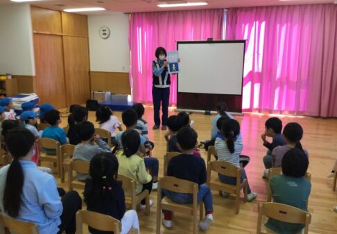 交通安全教室♪