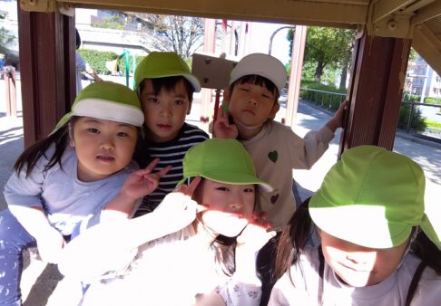 ５歳児　くじら組　「リバーハープ公園を満喫！！」