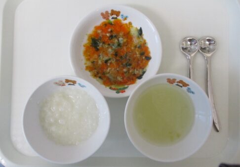 離乳食試食会について