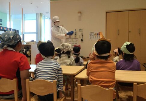 11月の食育～幼児クラスさん～