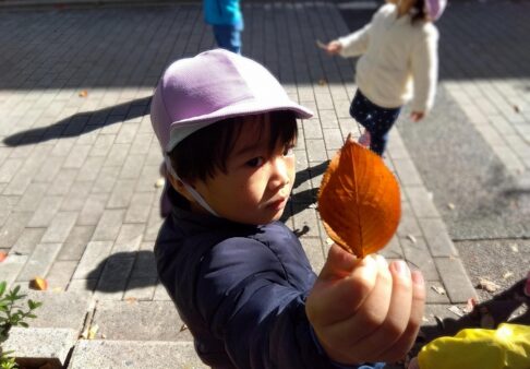 ２歳児　ぱんだ組　「お散歩に行ったよ！」