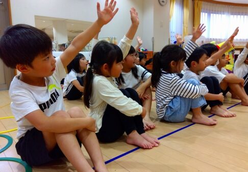５歳児　くじら組　「体操教室」