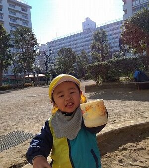 砂遊び～一歳児～