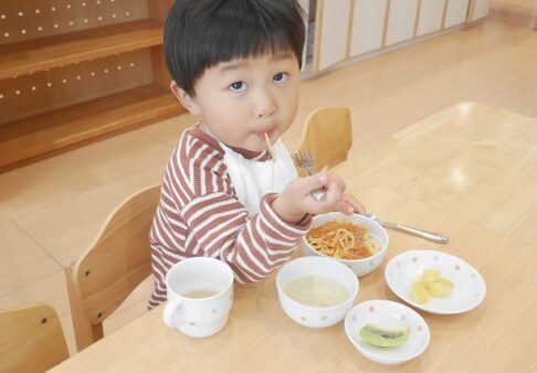 給食の様子