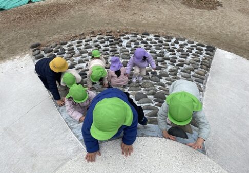 幼児　公園で遊びました😄