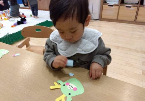 【０歳児】ひよこ組　１月～前半～
