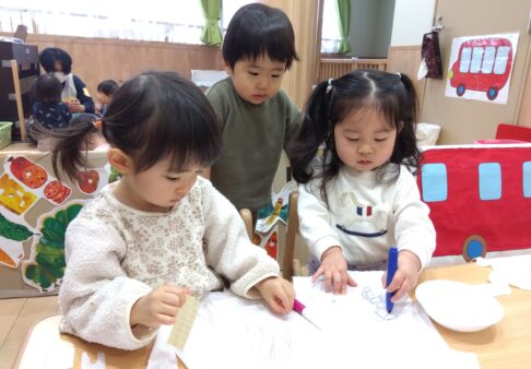 １歳児　お正月あそび