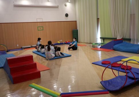 ☆２歳児 こぐま組 １２月体操教室☆