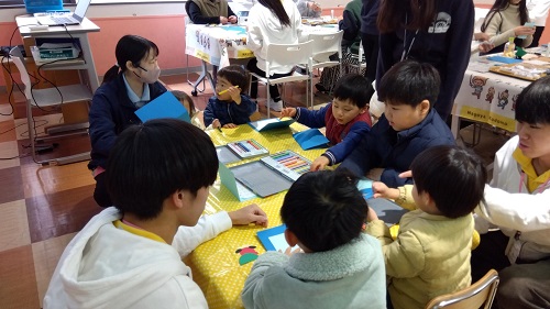 学校のイベントに参加しました😀