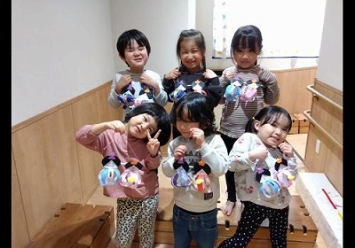 4歳児　もうすぐひなまつり！