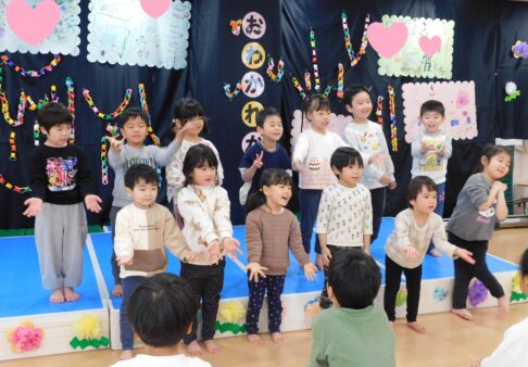 さくらさん　ありがとう♪　～お別れ会(３．４歳児)～