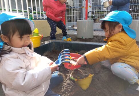 うさぎ組（２歳児クラス）☆２月の様子