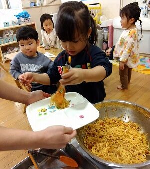 うさぎ組☆3月食育