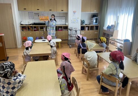 幼児　ホットケーキ作り体験