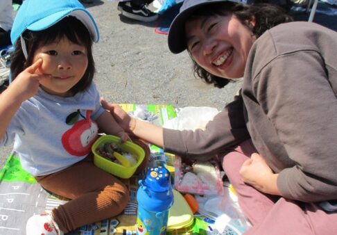親子散歩会がありました♪～２歳児～