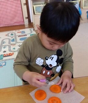 食育活動～2歳児～