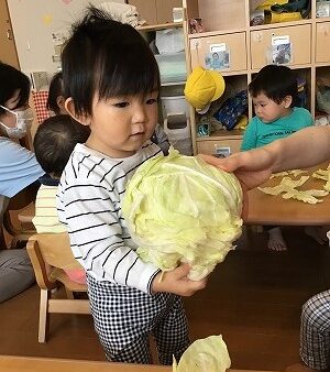食育活動～１歳児クラス～