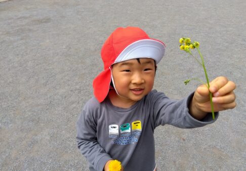【４歳児】つき組　４月の様子～前半～