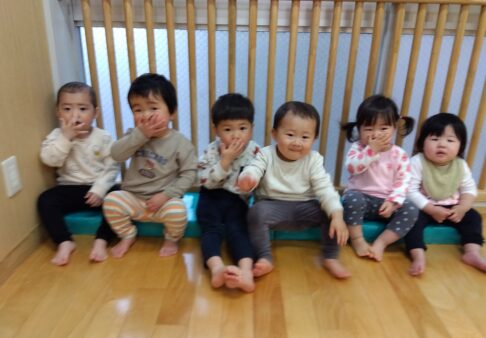 こすもす組　4月の様子