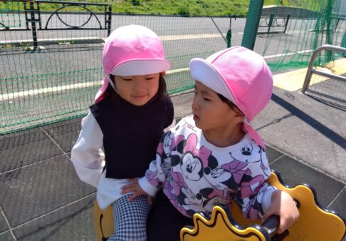 ３歳児　進級してからの様子