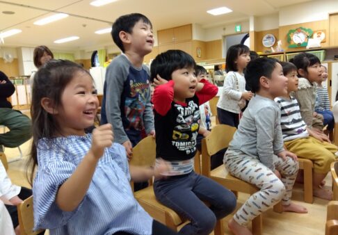 幼児　４月お誕生会