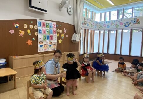 ４月生まれのお誕生日会🎂
