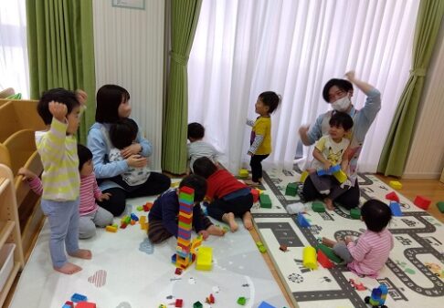 ２歳児　室内あそび
