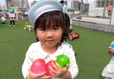２歳児　ぱんだ組　今日は何をするのかな❓