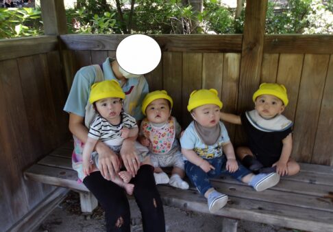 0歳児　お散歩楽しいね～