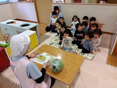 うさぎ組（２歳児クラス）☆食育
