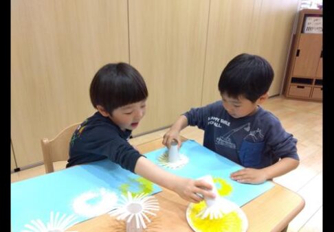 ４歳児　５月の制作