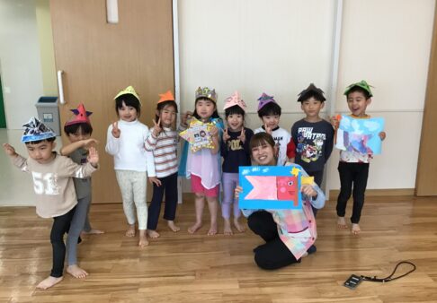 こどもの日誕生会の様子
