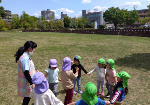 ４歳児･５歳児　外遊び