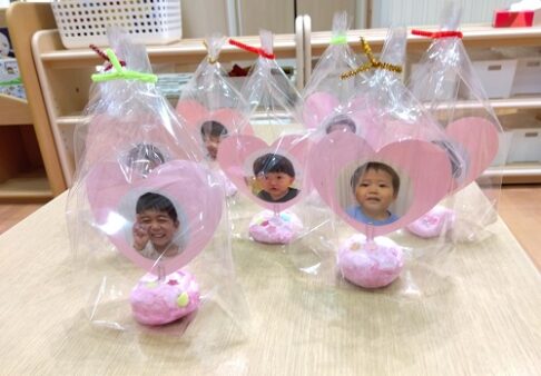 ２歳児　母の日製作