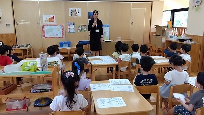 ５歳児★見えない気持ちや痛み★　～マナー教室～