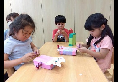 5歳児　歯科指導＆時計制作