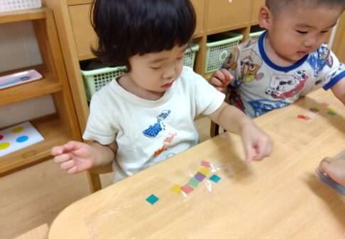 2歳児　雨の日の室内遊び☂