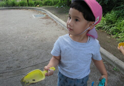 2歳児～戸外活動～