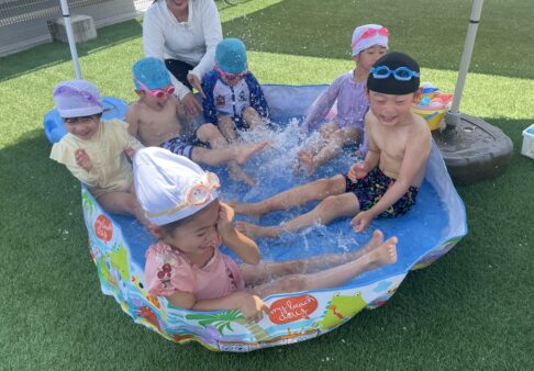 ４･５歳児　水遊び