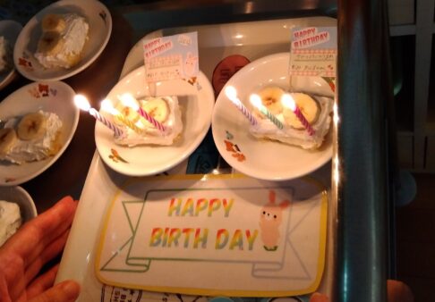 うさぎ組(2歳児)　☆7月誕生会