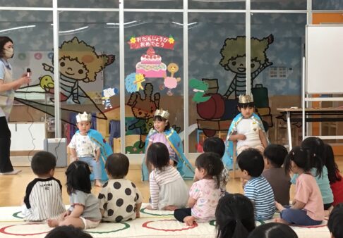 6月誕生会の様子
