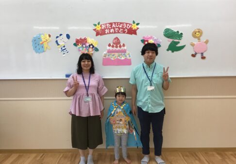 7月の誕生会の様子