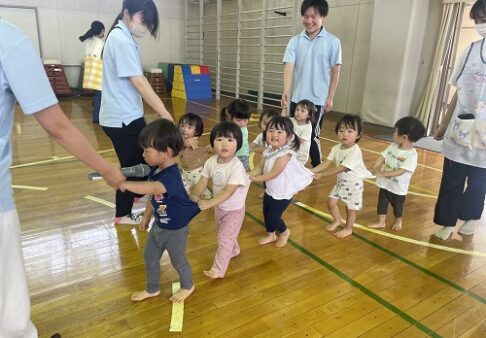 １歳児　運動会に向けて